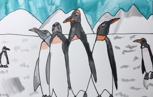 ペンギンたち - 太一 