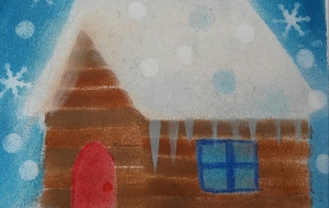 雪景色の家 - naomi 