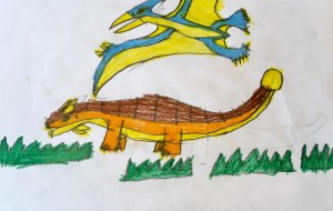 恐竜シリーズ（ケラトサウルス、プテラノドン） - ゆうき 