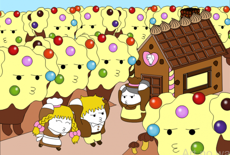 「日本昔話＆世界の童話セレクション」２月バレンタインのチョコレートの家～ヘンゼルとグレーテル～