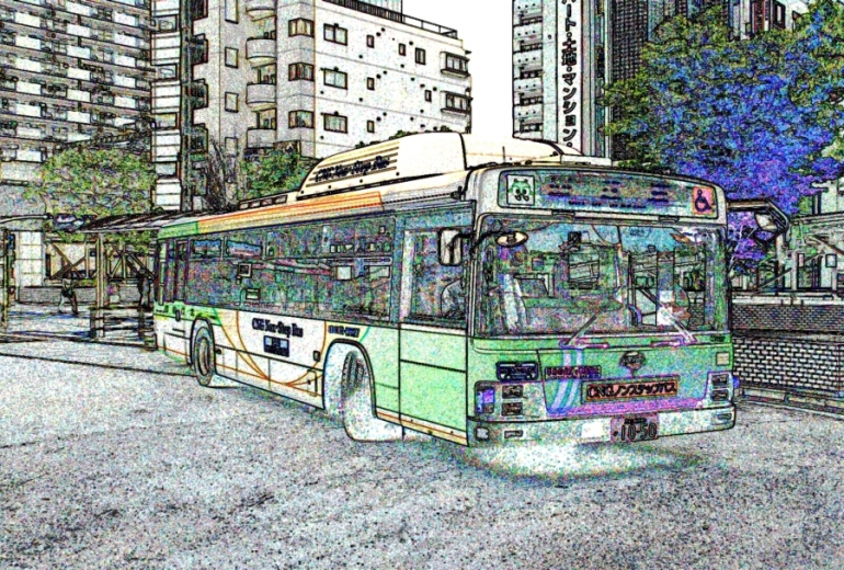 バス de アート