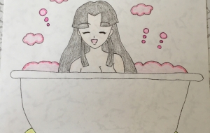 お風呂を楽しむ平安女子 - Aria(アリア) 