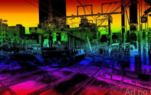 AMBIENT CYBER SCREEN風 16 - 中河原昭仁