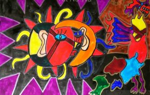 月と太陽の同化 - 田中郷