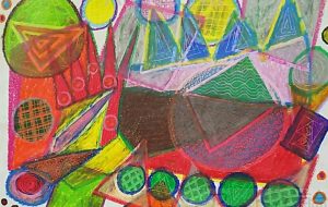 幾何学模様の生命体 - 田中郷