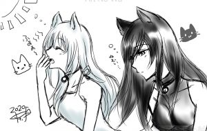 黒猫と白猫 - 藤乃樹  隼 