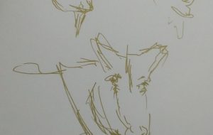 じっとしないから、じっくり描けないヤギ - 情報資格試験 