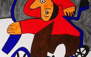 ピカソの作品の模写1 - 田中郷