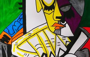 ピカソの作品の模写2 - 田中郷