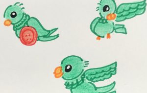 緑の鳥　1 - クルミ 