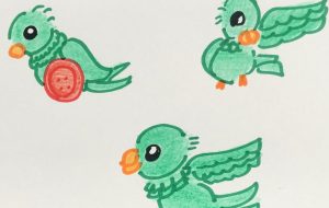 緑の鳥 1 - クルミ