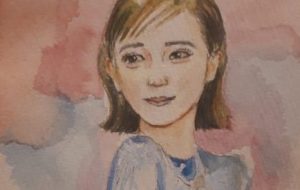 本田翼さん似顔絵 - riri