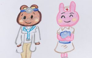 ドクターと看護師さん - クルミ