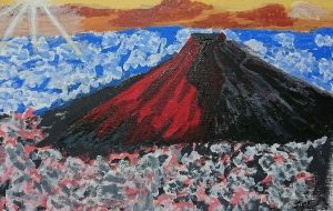 難しかったね、赤富士 - ジル