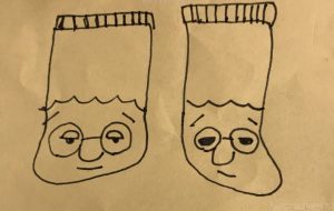 黄色い靴下夫婦? - 星のピアノ