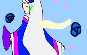 銀髪と青バラの平安の姫 - トゥー・A・ルルカ