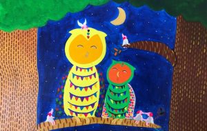 フクロウと、象 - のっち