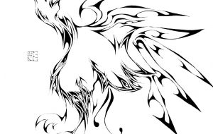 鳥 - キナコモチコ