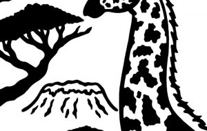 マサイキリン - シマハイエナ