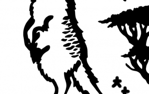 ミーアキャット - シマハイエナ