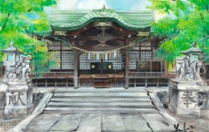 祈り~神社~ - 工房はんど Yuki