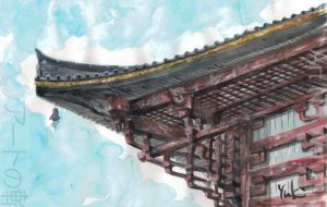 祈り~寺院2~ - 工房はんど Yuki