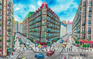 パリの街並み - 工房はんど Yuki