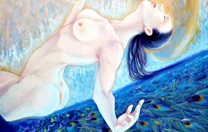 孔雀明王”開也” - 庫美原