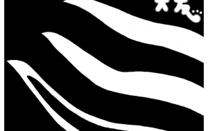 オカピ(模様) - シマハイエナ