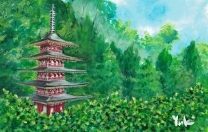 宝生寺五重塔 - 工房はんど Yuki