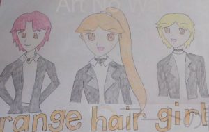 orange hair girl - Aria(アリア) 