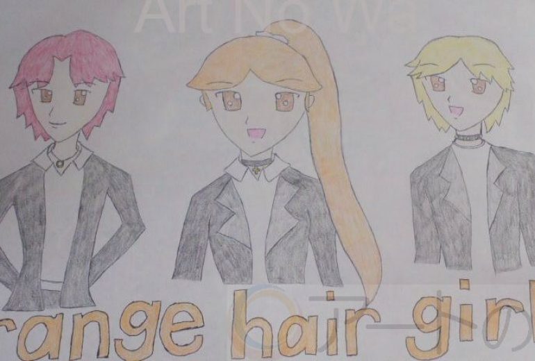 orange hair girl