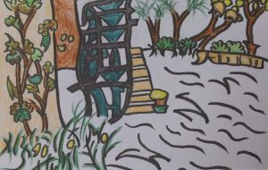 水車のある風景 - チャーミー