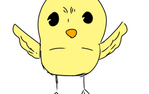 マスコッ鳥 - お腹ぺこりん