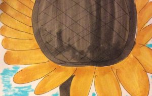 8月の向日葵 - 水樹