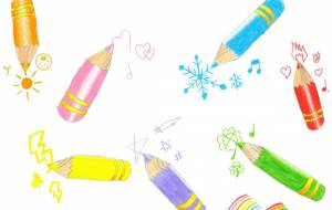 ７色の色鉛筆が未来を描く - SAYAKA 