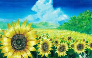 前を向いて - 工房はんど Yuki