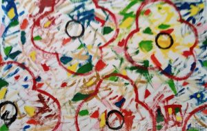 花 - 絵円モモ(えまるもも)