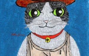 タンクトップの猫 - 阿部貴志
