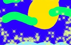 月と、星空と、雲 - トゥー・A・ルルカ