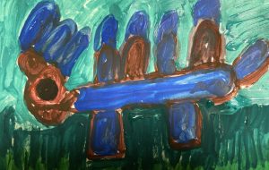 2足駆けっこ - 笹谷正博