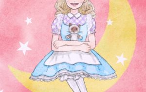 2019年賀デザイン 不思議の国のアリス - ikura