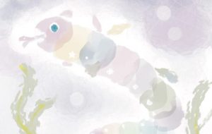 虹色ヘビ魚 - zaku郎