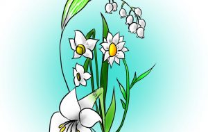 白色花 - ピロリ菌