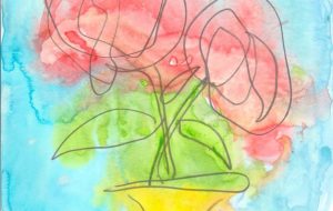 薔薇の花瓶 - 阿部貴志