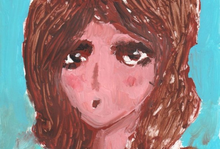 黄色い服の女性 - 阿部貴志 