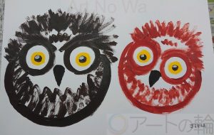 フクロウ親子 - ジル