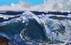 日本海荒波 - 江田国雄