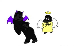 ゴリラの悩み - 工房はんど yu-ma