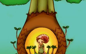 移動苔玉店 - 苺飴